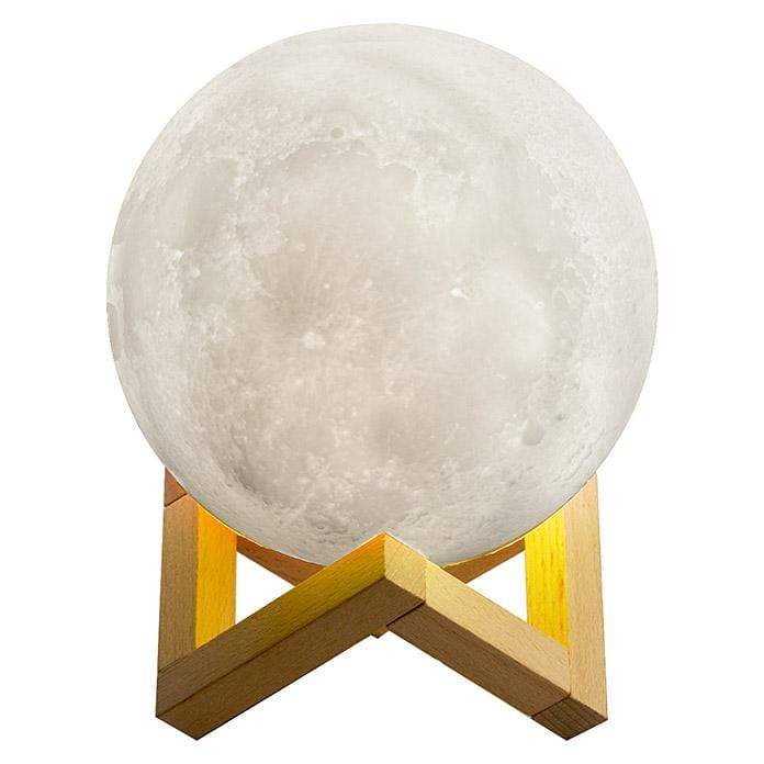 Luminaria Luna em Formato de Lua - Led 3D